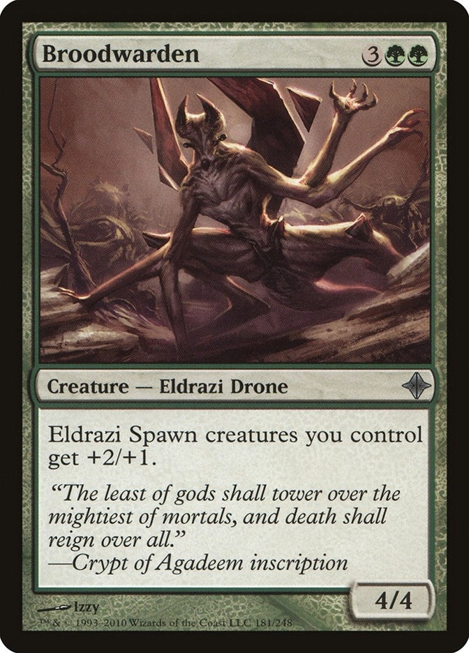 Image for Broodwarden (181) (Rise of the Eldrazi) - Magic: The Gathering
