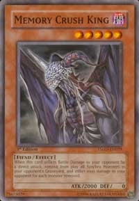 Image for Memory Crush King (TSHD-EN029) (TSHD) - YuGiOh