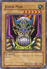 Image for Judge Man (DPKB-EN003) (DPKB) - YuGiOh