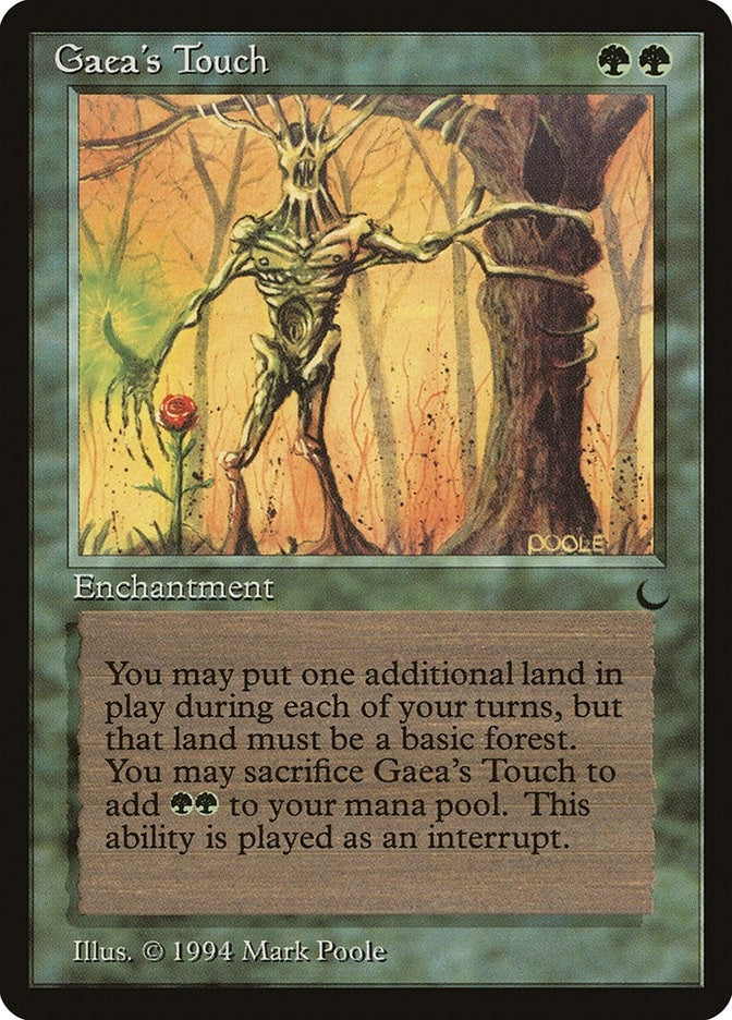 Image for Gaea's Touch (The Dark) - Magic: The Gathering