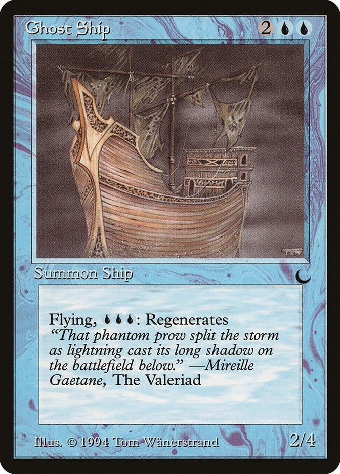 Image for Ghost Ship (The Dark) - Magic: The Gathering