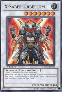 Image for X-Saber Urbellum (5DS3-EN040) (5DS3) - YuGiOh