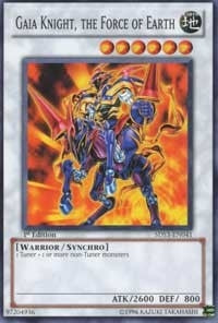 Image for Gaia Knight, the Force of Earth (5DS3-EN041) (5DS3) - YuGiOh