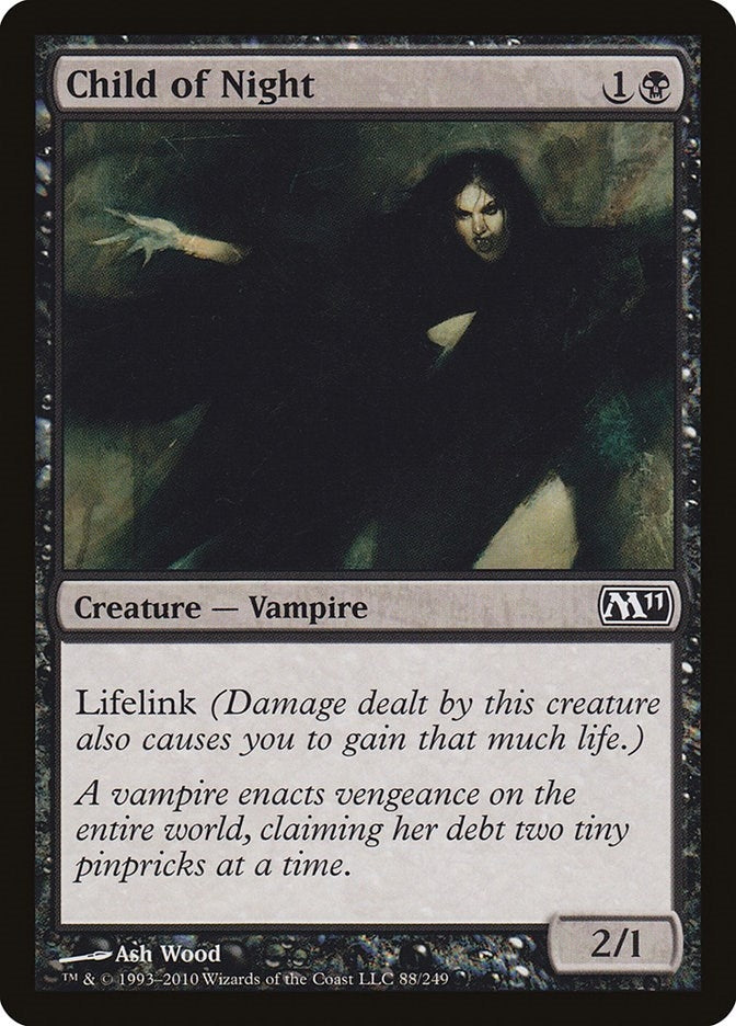 Image for Child of Night (88) (Magic 2011 (M11)) - Magic: The Gathering