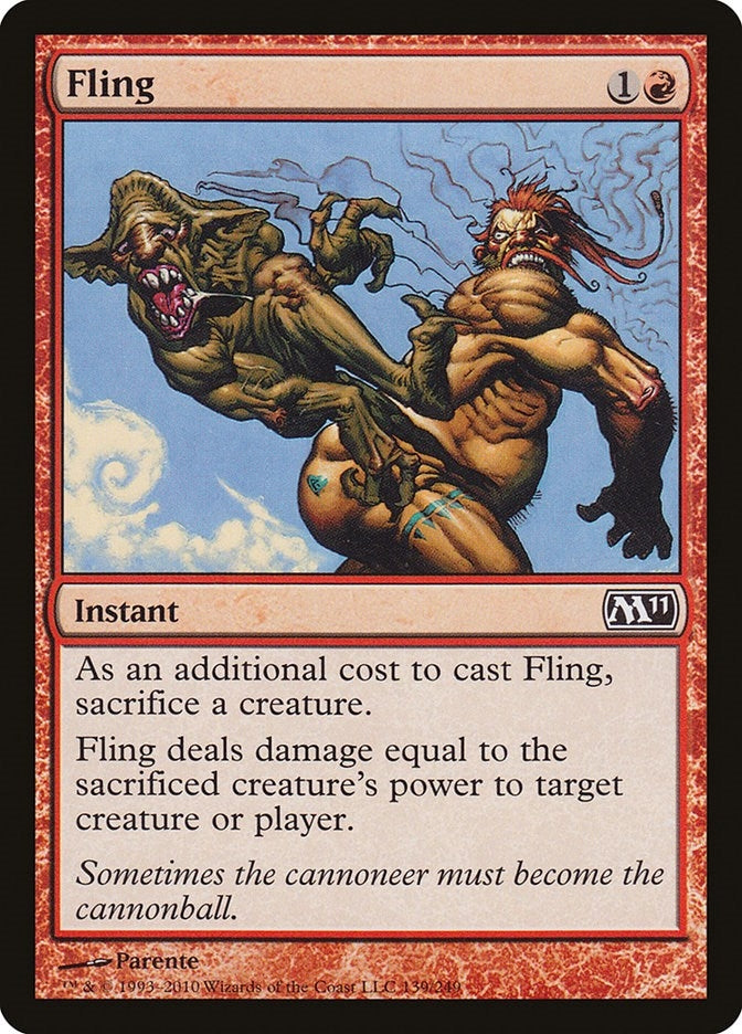 Image for Fling (139) (Magic 2011 (M11)) - Magic: The Gathering
