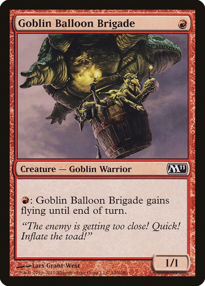 Image for Goblin Balloon Brigade (140) (Magic 2011 (M11)) - Magic: The Gathering