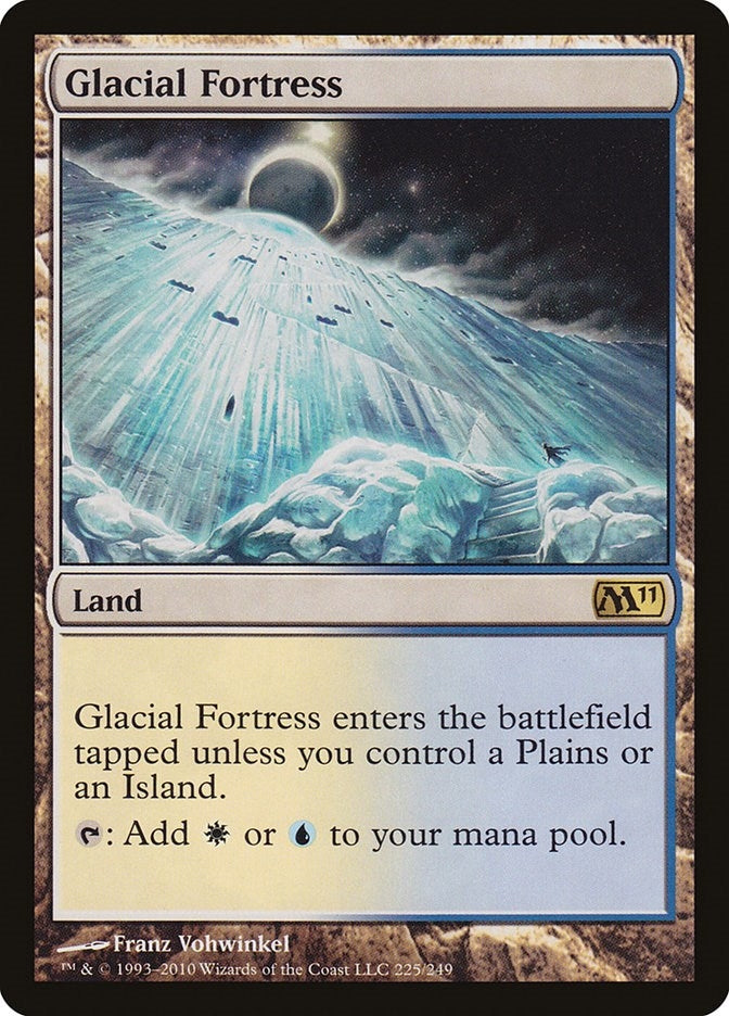 Image for Glacial Fortress (225) (Magic 2011 (M11)) - Magic: The Gathering