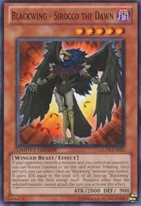 Image for Blackwing - Sirocco the Dawn (GLD3-EN023) (GLD3) - YuGiOh