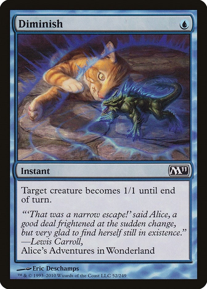 Image for Diminish (52) (Magic 2011 (M11)) - Magic: The Gathering