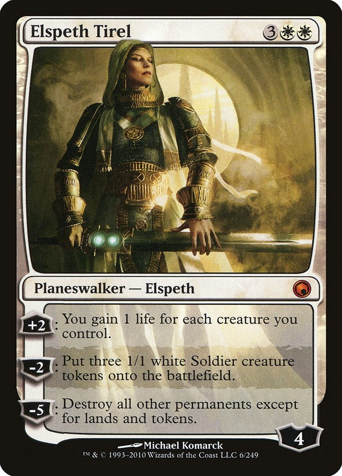 Image for Elspeth Tirel (6) (Scars of Mirrodin) - Magic: The Gathering