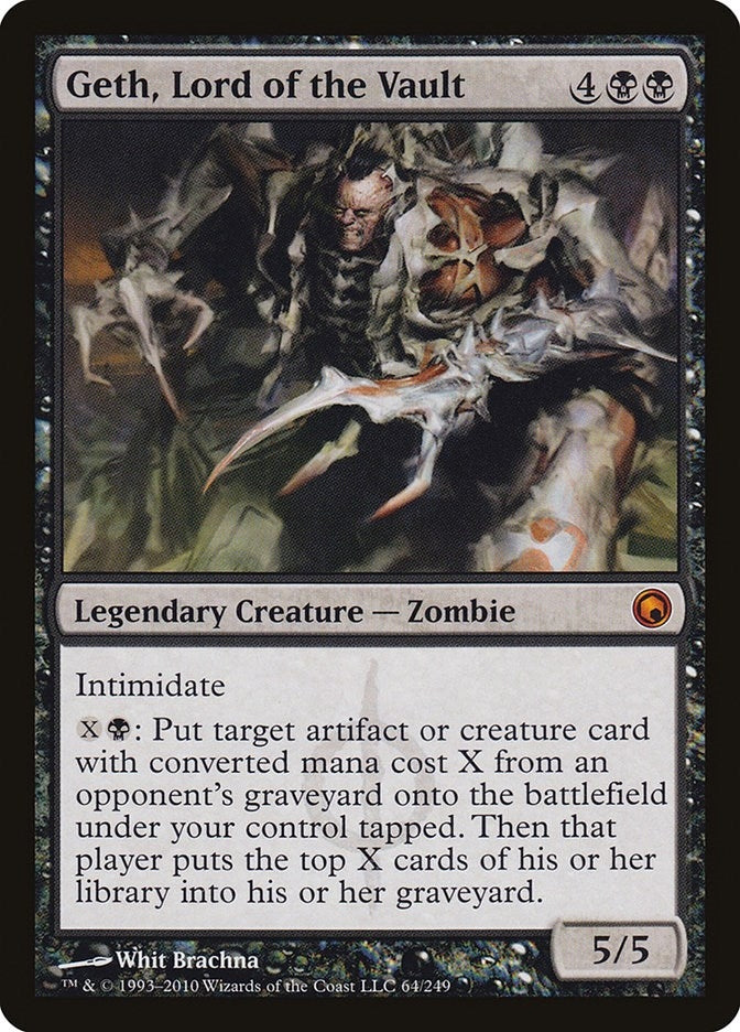Image for Geth, Lord of the Vault (64) (Scars of Mirrodin) - Magic: The Gathering