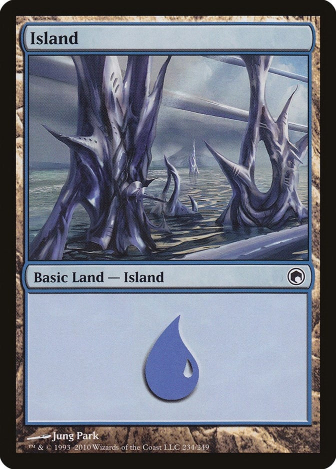 Image for Island (234) (234) (Scars of Mirrodin) - Magic: The Gathering