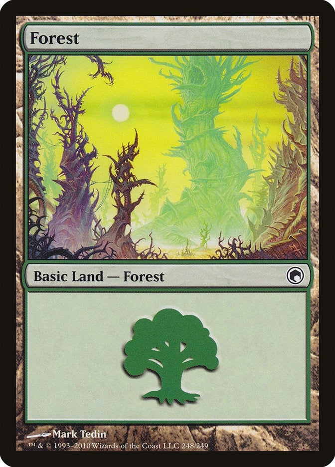 Image for Forest (248) (248) (Scars of Mirrodin) - Magic: The Gathering