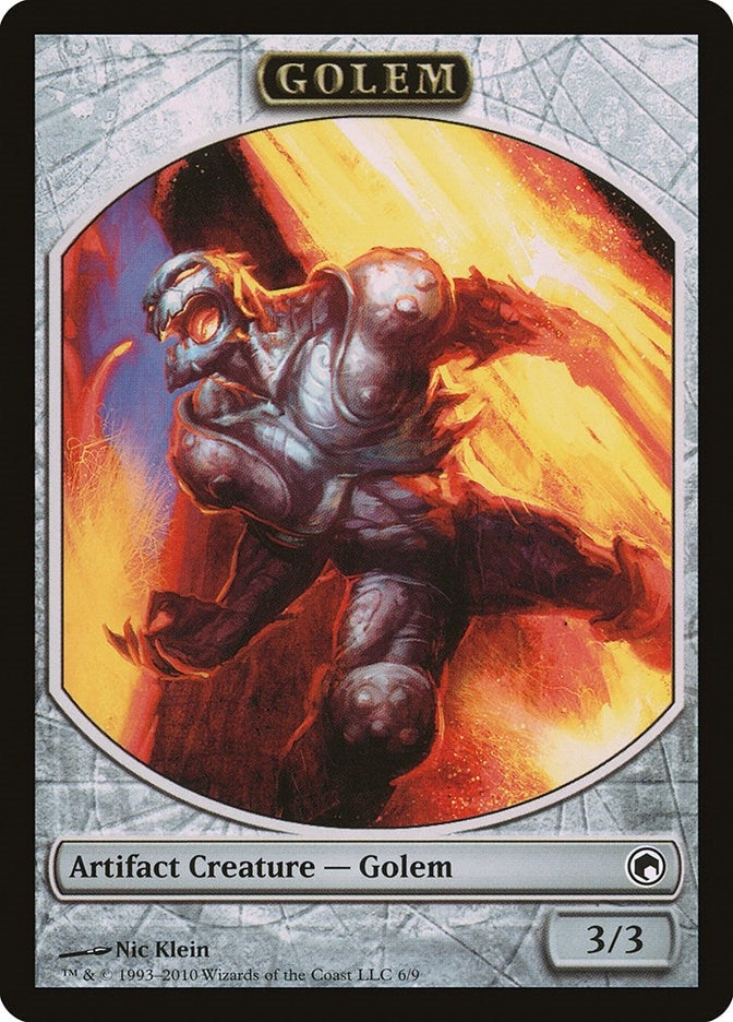 Image for Golem Token (6) (Scars of Mirrodin) - Magic: The Gathering