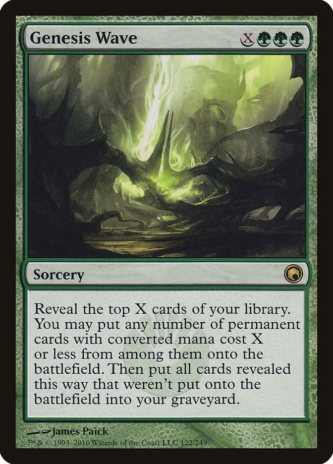 Image for Genesis Wave (122) (Scars of Mirrodin) - Magic: The Gathering