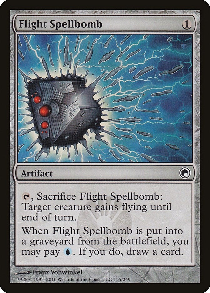 Image for Flight Spellbomb (155) (Scars of Mirrodin) - Magic: The Gathering