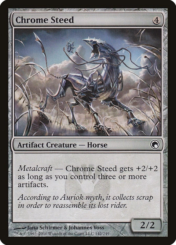 Image for Chrome Steed (142) (Scars of Mirrodin) - Magic: The Gathering