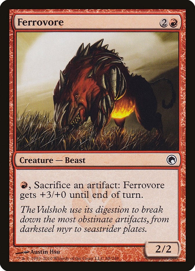 Image for Ferrovore (88) (Scars of Mirrodin) - Magic: The Gathering