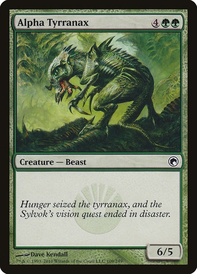 Image for Alpha Tyrranax (109) (Scars of Mirrodin) - Magic: The Gathering
