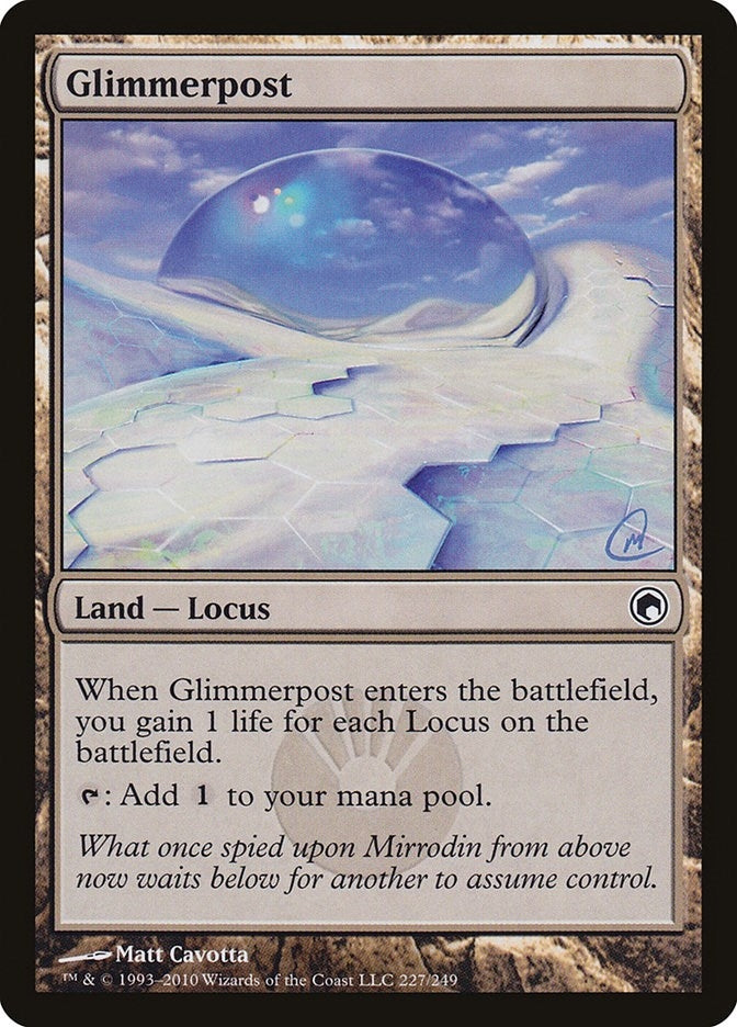 Image for Glimmerpost (227) (Scars of Mirrodin) - Magic: The Gathering