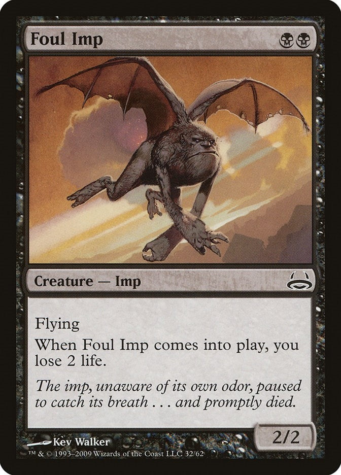 Image for Foul Imp (32) (Divine vs. Demonic) - Magic: The Gathering