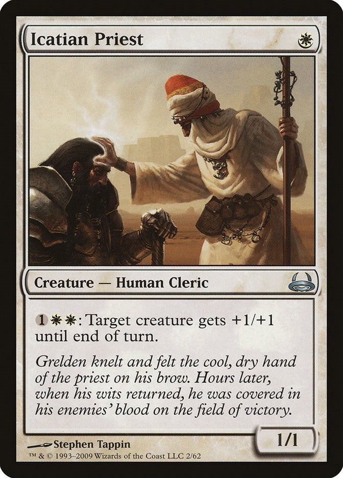 Image for Icatian Priest (2) (Divine vs. Demonic) - Magic: The Gathering