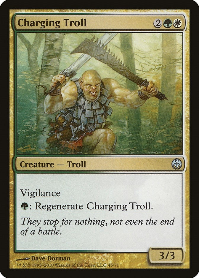 Image for Charging Troll (45) (Phyrexia vs. the Coalition) - Magic: The Gathering