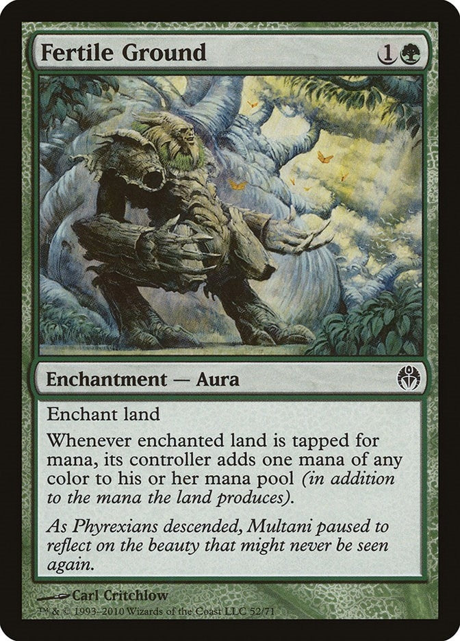 Image for Fertile Ground (52) (Phyrexia vs. the Coalition) - Magic: The Gathering