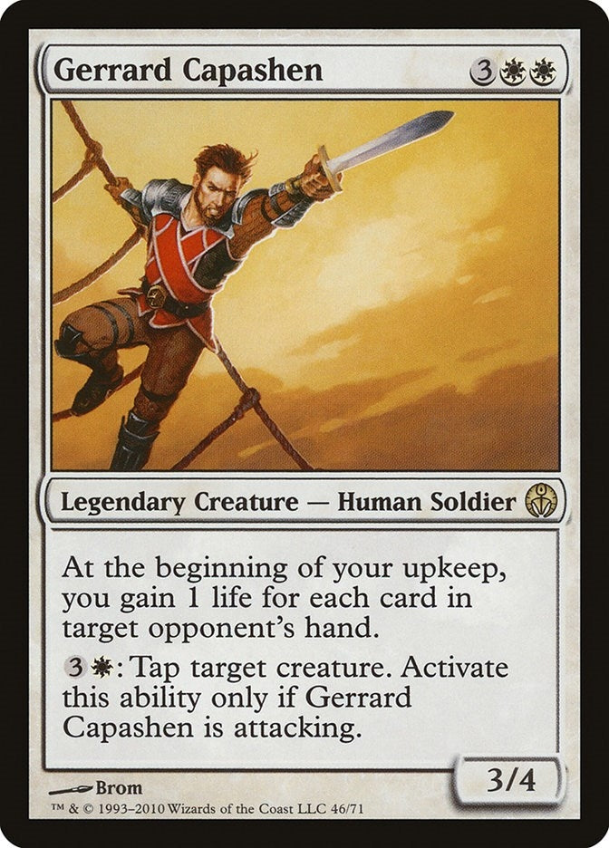 Image for Gerrard Capashen (46) (Phyrexia vs. the Coalition) - Magic: The Gathering