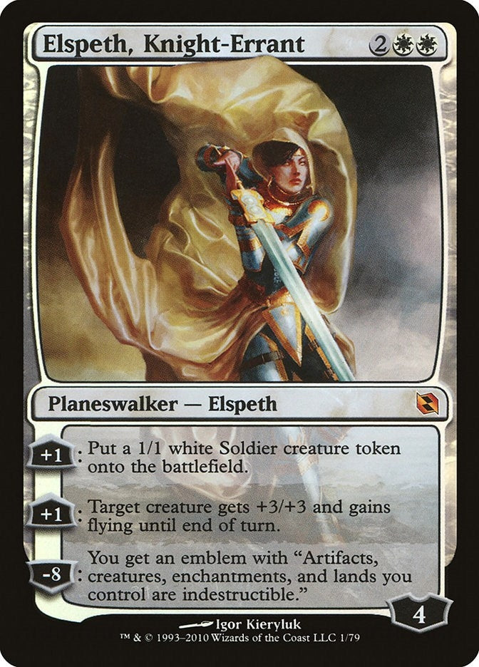 Image for Elspeth, Knight-Errant (1) (Elspeth vs. Tezzeret) - Magic: The Gathering