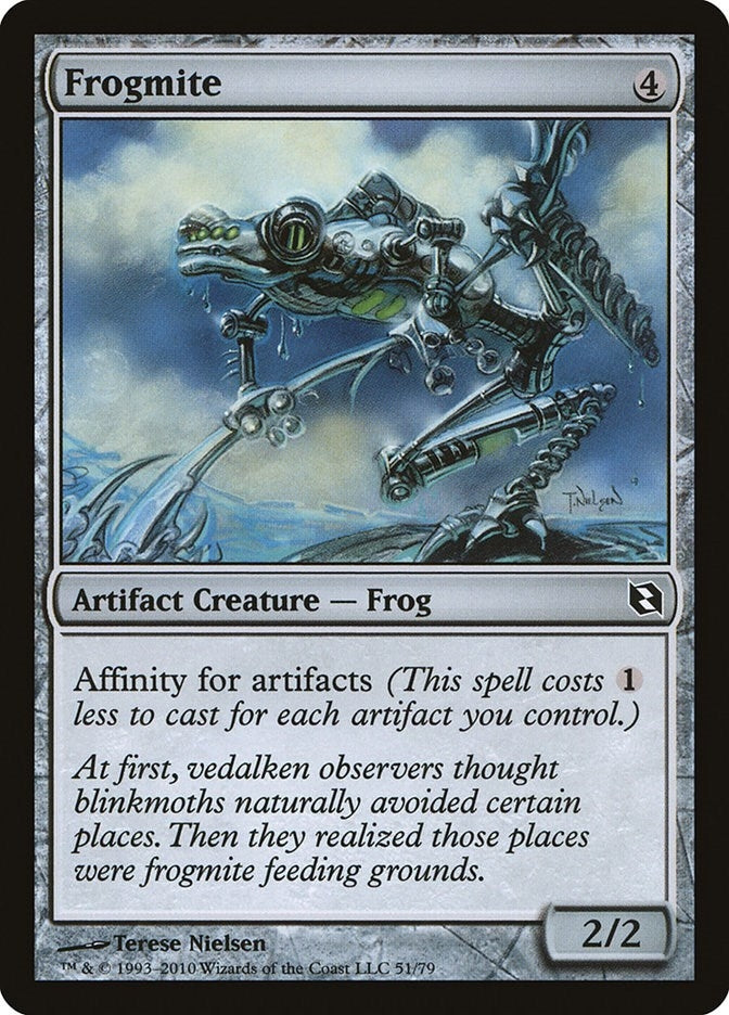 Image for Frogmite (51) (Elspeth vs. Tezzeret) - Magic: The Gathering