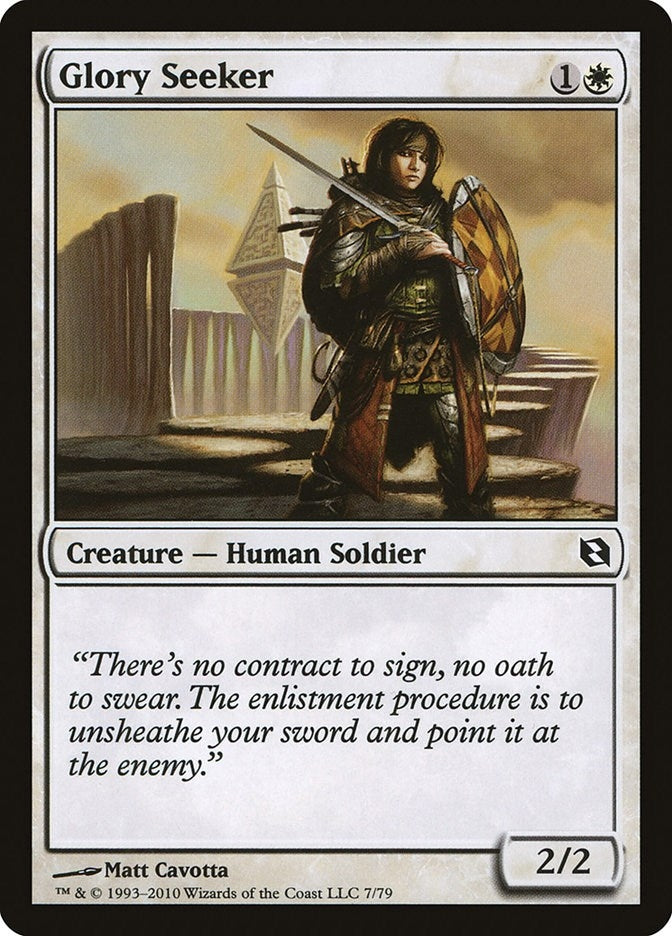 Image for Glory Seeker (7) (Elspeth vs. Tezzeret) - Magic: The Gathering