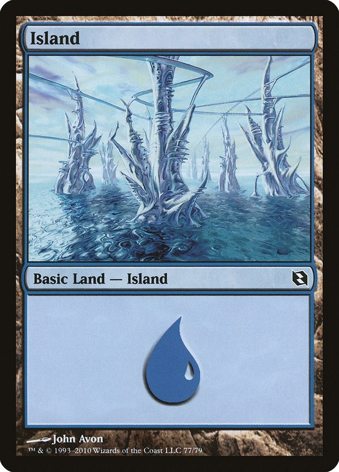 Image for Island (77) (77) (Elspeth vs. Tezzeret) - Magic: The Gathering