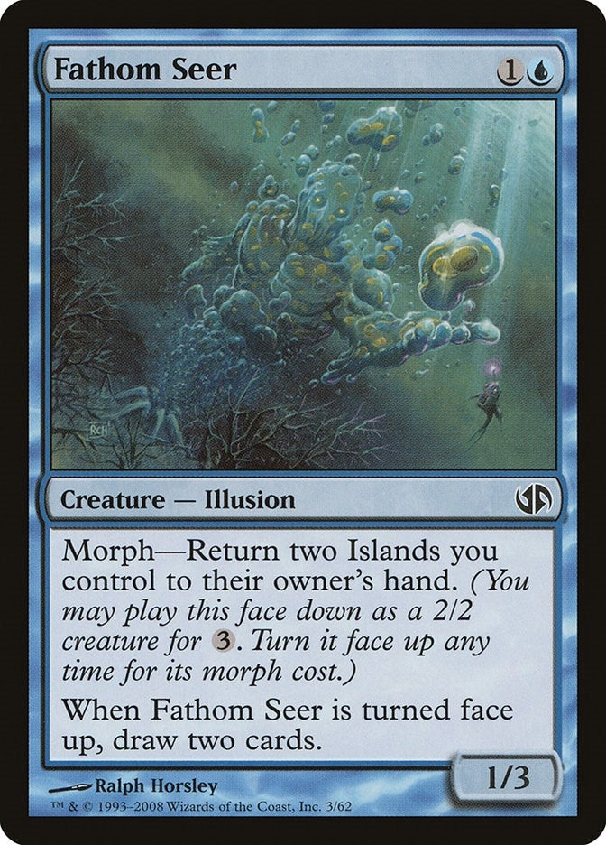 Image for Fathom Seer (3) (Jace vs. Chandra) - Magic: The Gathering