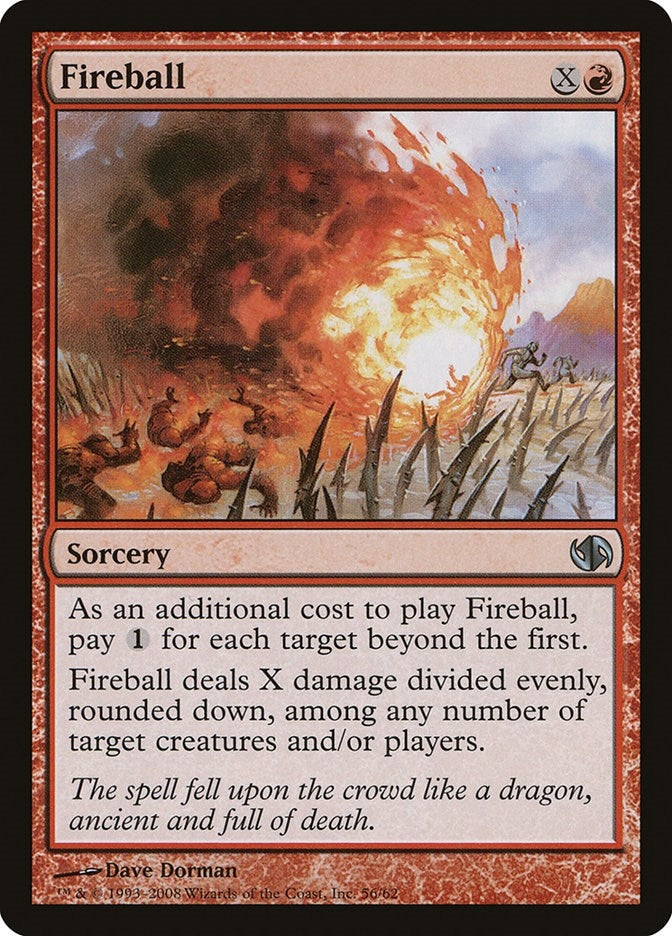 Image for Fireball (56) (Jace vs. Chandra) - Magic: The Gathering