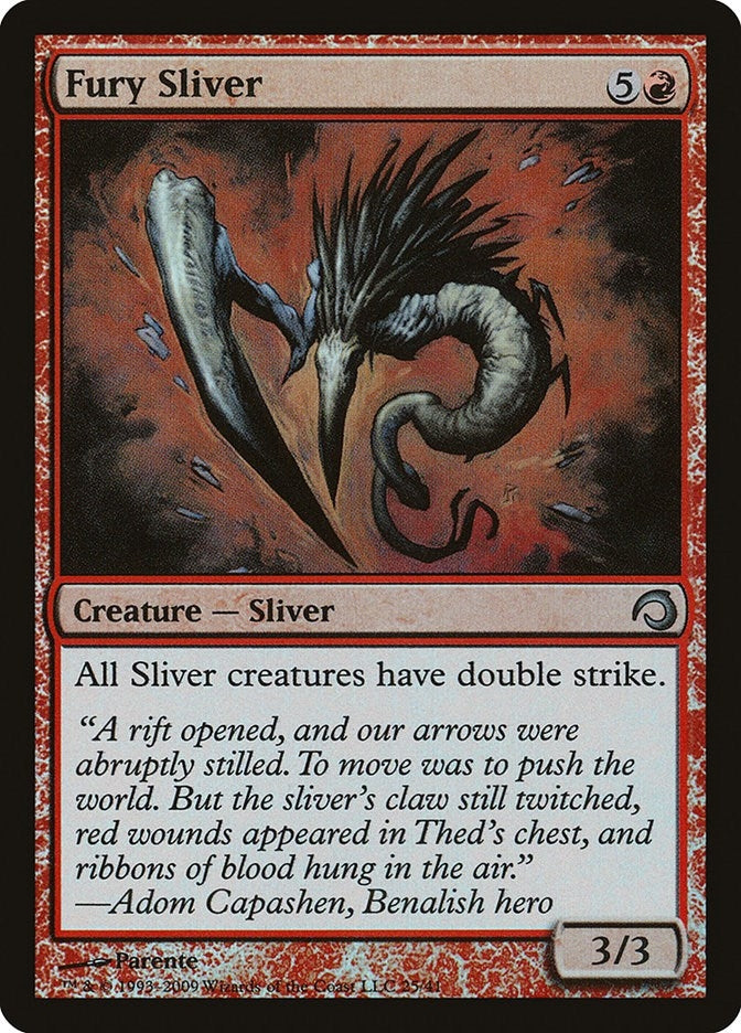 Image for Fury Sliver (25) (Premium Deck Series: Slivers) - Magic: The Gathering
