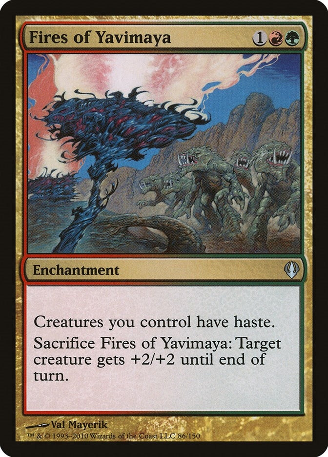 Image for Fires of Yavimaya (86) (Archenemy) - Magic: The Gathering
