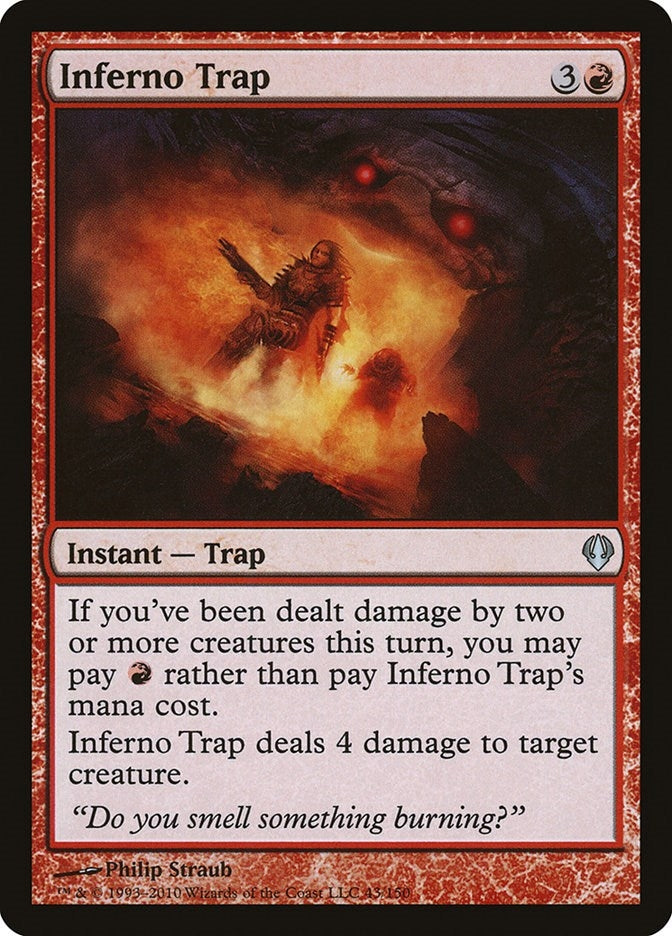 Image for Inferno Trap (43) (Archenemy) - Magic: The Gathering