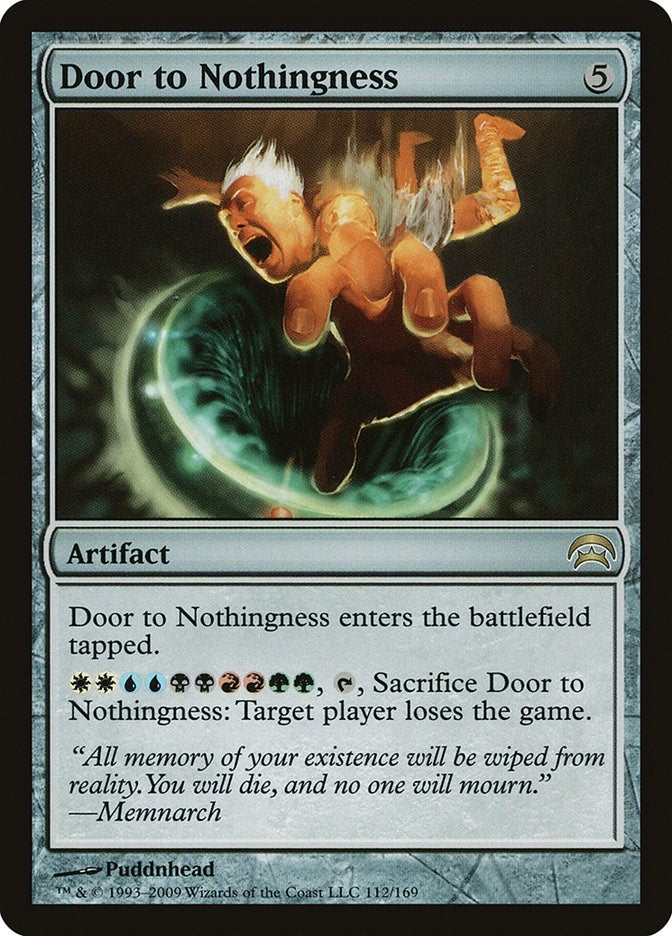 Image for Door to Nothingness (112) (Planechase) - Magic: The Gathering