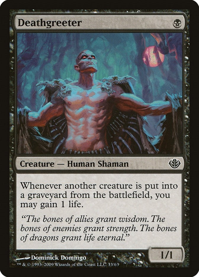 Image for Deathgreeter (33) (Garruk vs. Liliana) - Magic: The Gathering