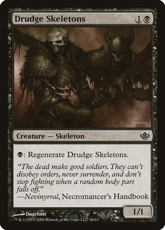 Image for Drudge Skeletons (36) (Garruk vs. Liliana) - Magic: The Gathering