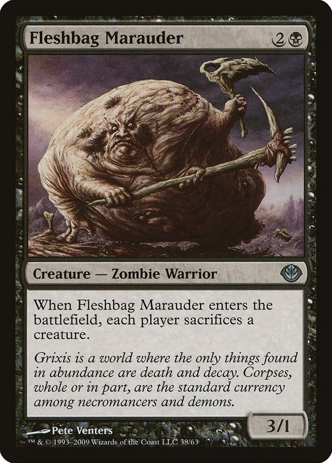 Image for Fleshbag Marauder (38) (Garruk vs. Liliana) - Magic: The Gathering