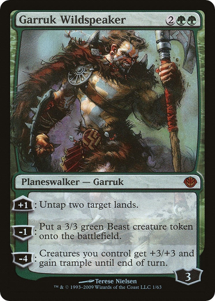 Image for Garruk Wildspeaker (1) (Garruk vs. Liliana) - Magic: The Gathering