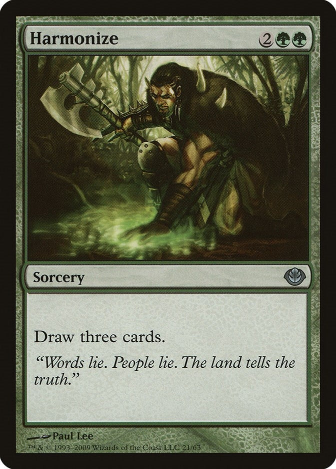 Image for Harmonize (21) (Garruk vs. Liliana) - Magic: The Gathering