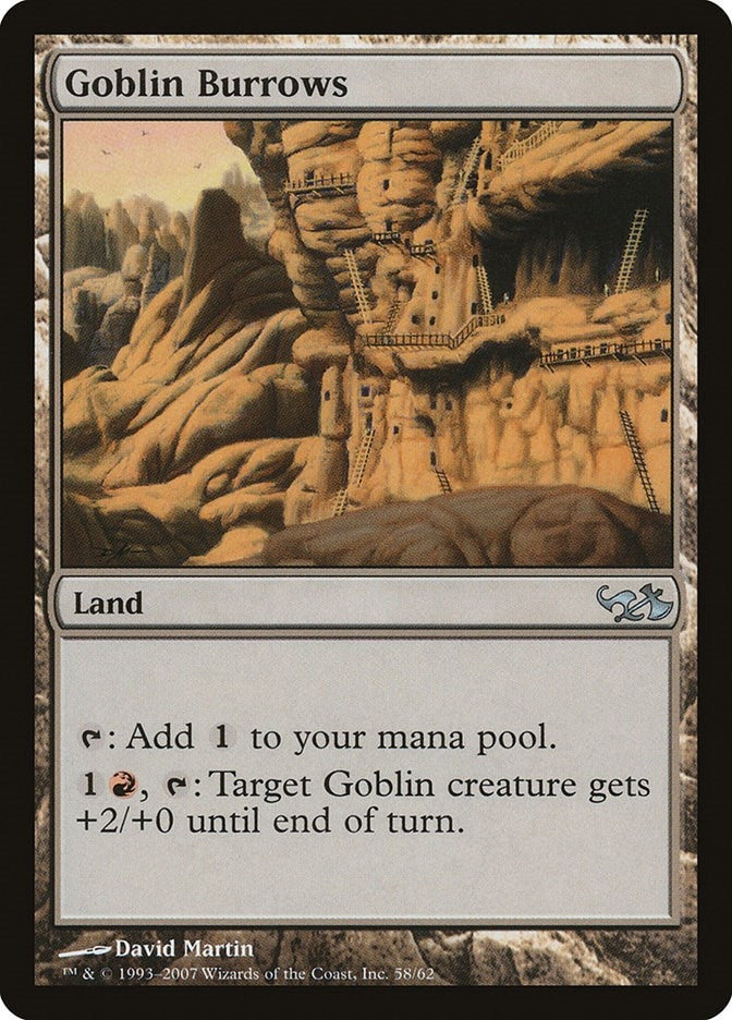 Image for Goblin Burrows (58) (Elves vs. Goblins) - Magic: The Gathering
