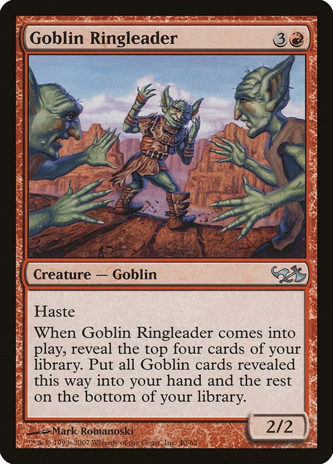 Image for Goblin Ringleader (40) (Elves vs. Goblins) - Magic: The Gathering
