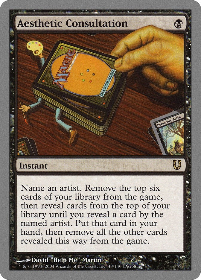 Image for Aesthetic Consultation (48) (Unhinged) - Magic: The Gathering
