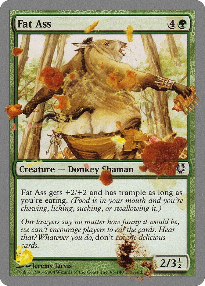 Image for Fat Ass (95) (Unhinged) - Magic: The Gathering