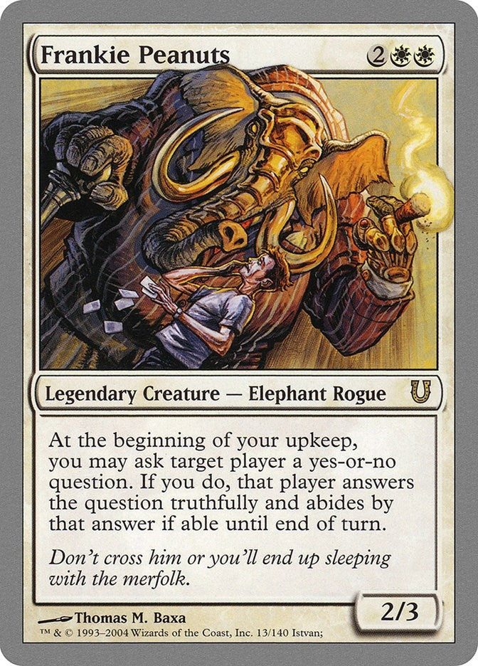 Image for Frankie Peanuts (13) (Unhinged) - Magic: The Gathering