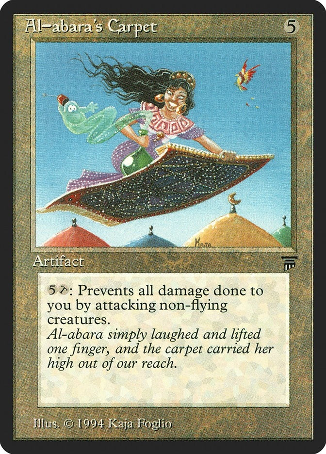 Image for Al-abara's Carpet (Legends) - Magic: The Gathering